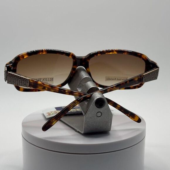 NOS Vintage Y2K Designer Sunglasses | Ellen Tracy | Tortoise Plastic 2000s Style